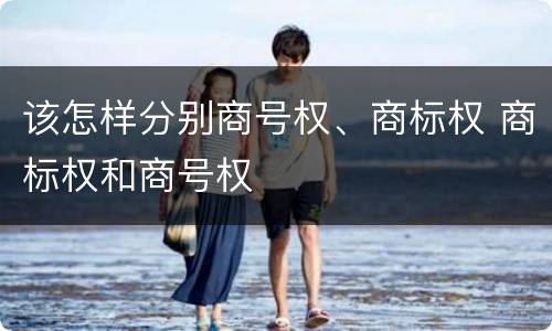 该怎样分别商号权、商标权 商标权和商号权