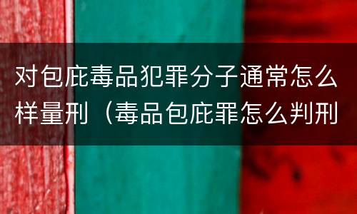 对包庇毒品犯罪分子通常怎么样量刑（毒品包庇罪怎么判刑）