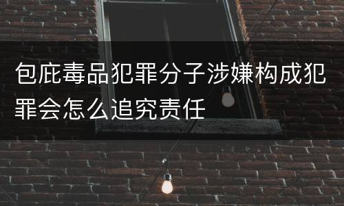 包庇毒品犯罪分子涉嫌构成犯罪会怎么追究责任