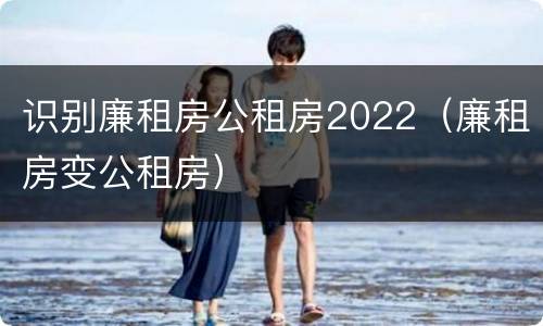 识别廉租房公租房2022（廉租房变公租房）
