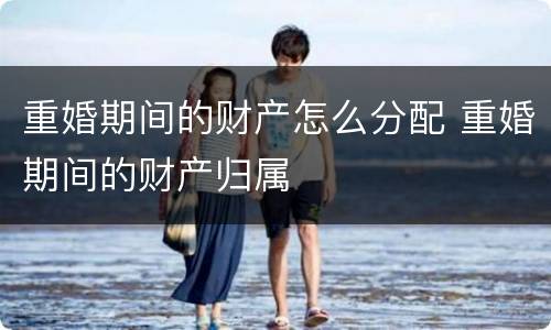 重婚期间的财产怎么分配 重婚期间的财产归属