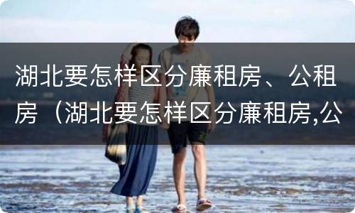 湖北要怎样区分廉租房、公租房（湖北要怎样区分廉租房,公租房在哪里）