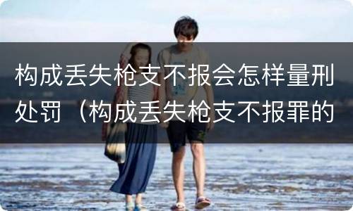 构成丢失枪支不报会怎样量刑处罚（构成丢失枪支不报罪的行为）