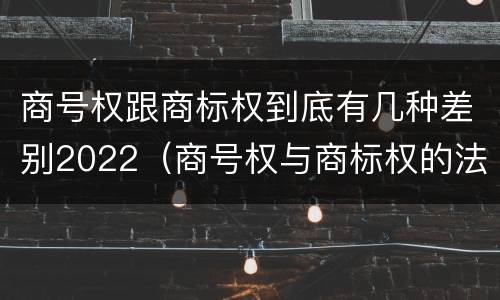 商号权跟商标权到底有几种差别2022（商号权与商标权的法律冲突与解决）