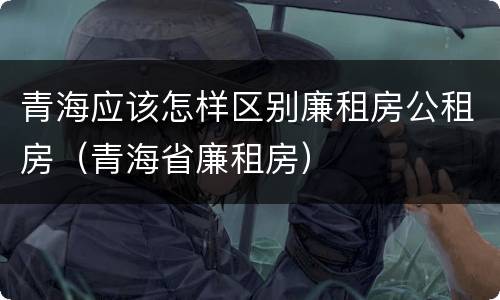 青海应该怎样区别廉租房公租房（青海省廉租房）