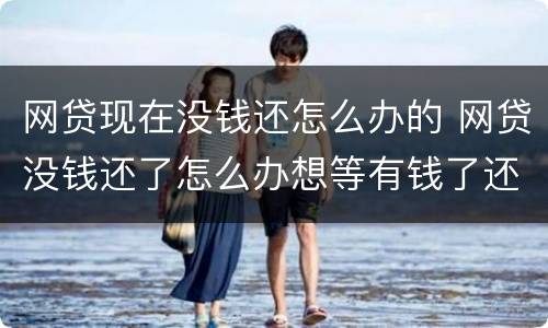网贷现在没钱还怎么办的 网贷没钱还了怎么办想等有钱了还