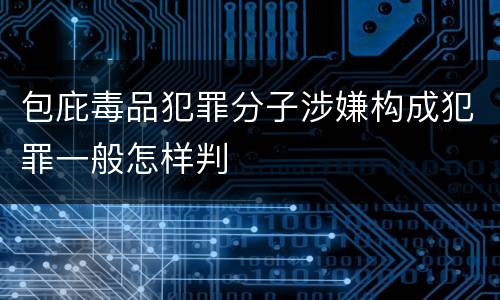 包庇毒品犯罪分子涉嫌构成犯罪一般怎样判