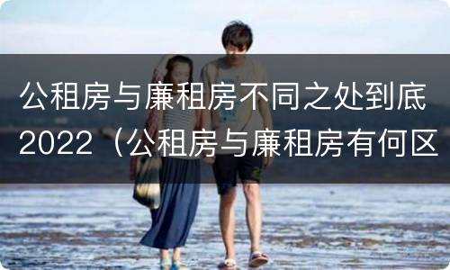 公租房与廉租房不同之处到底2022（公租房与廉租房有何区别）