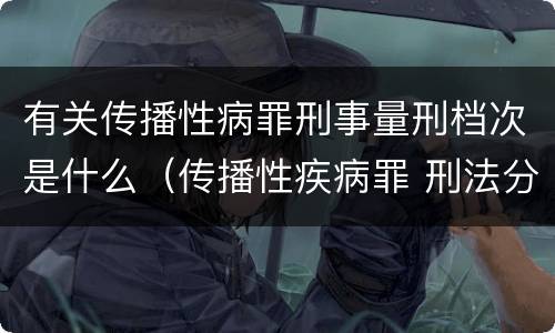 有关传播性病罪刑事量刑档次是什么（传播性疾病罪 刑法分则）