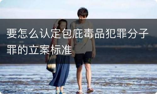 要怎么认定包庇毒品犯罪分子罪的立案标准
