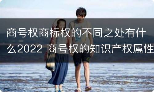 商号权商标权的不同之处有什么2022 商号权的知识产权属性