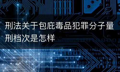 刑法关于包庇毒品犯罪分子量刑档次是怎样