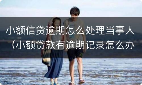 小额信贷逾期怎么处理当事人（小额贷款有逾期记录怎么办）