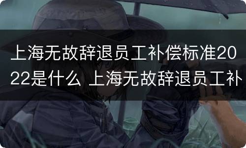上海无故辞退员工补偿标准2022是什么 上海无故辞退员工补偿标准2022是什么时候发