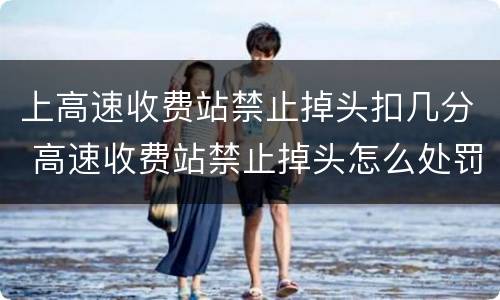 上高速收费站禁止掉头扣几分 高速收费站禁止掉头怎么处罚