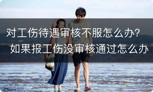 对工伤待遇审核不服怎么办？ 如果报工伤没审核通过怎么办