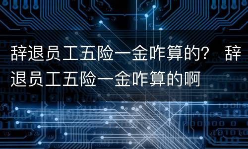 辞退员工五险一金咋算的？ 辞退员工五险一金咋算的啊