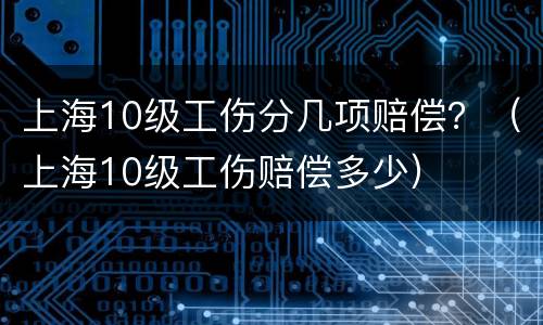 上海10级工伤分几项赔偿？（上海10级工伤赔偿多少）
