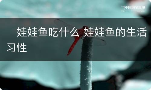 ​娃娃鱼吃什么 娃娃鱼的生活习性