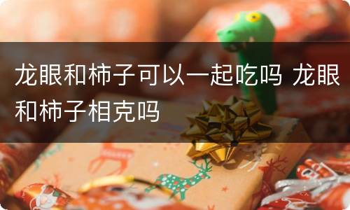龙眼和柿子可以一起吃吗 龙眼和柿子相克吗