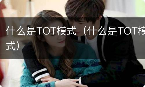 什么是TOT模式（什么是TOT模式）