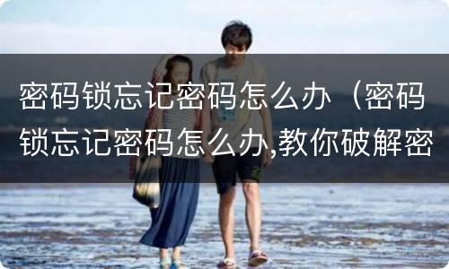 密码锁忘记密码怎么办（密码锁忘记密码怎么办,教你破解密码锁）