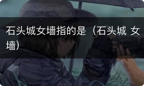 石头城女墙指的是（石头城 女墙）