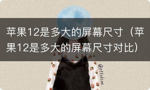 苹果12是多大的屏幕尺寸（苹果12是多大的屏幕尺寸对比）